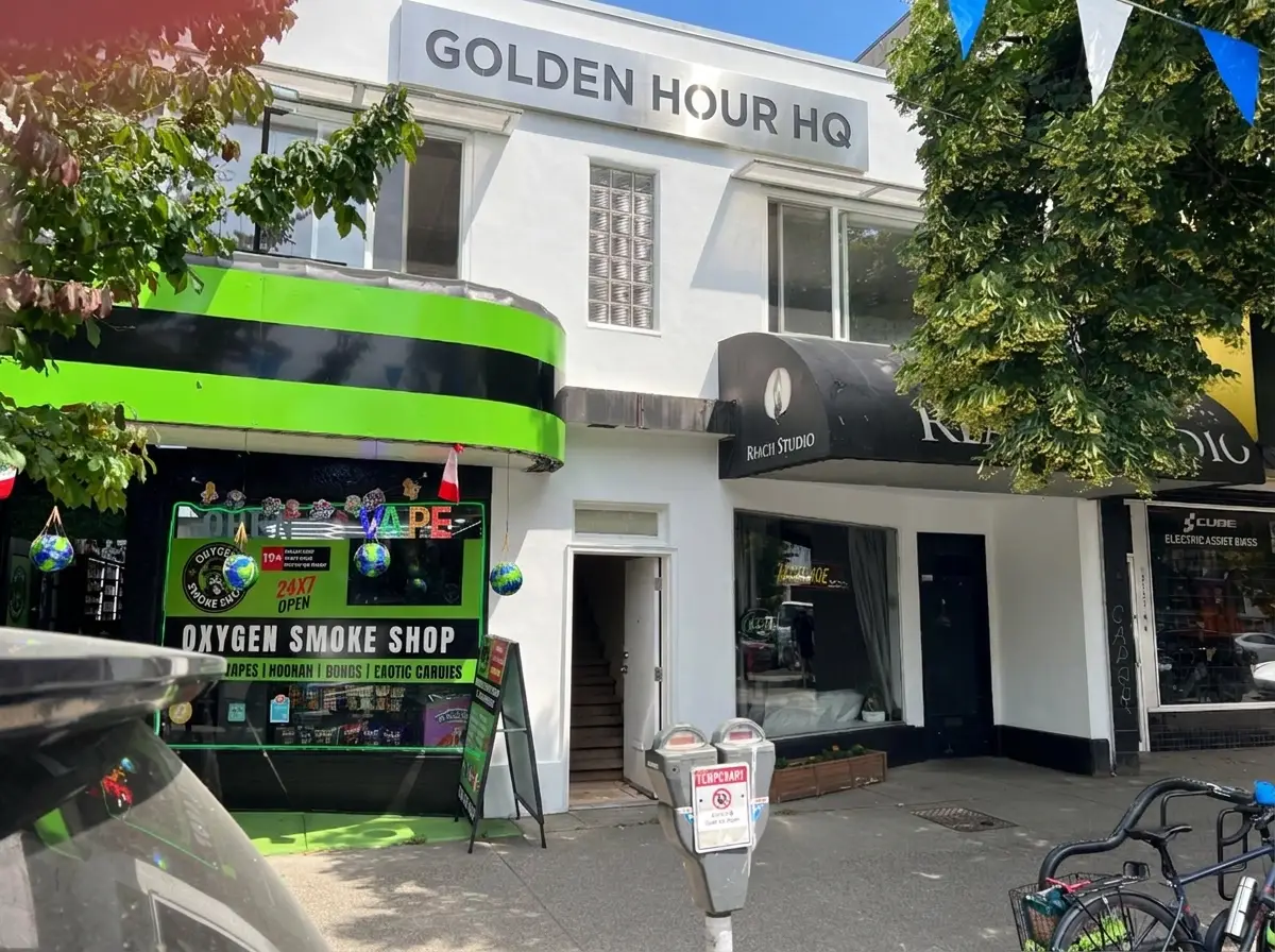 Golden Hour HQ on West Broadway in Kitsilano